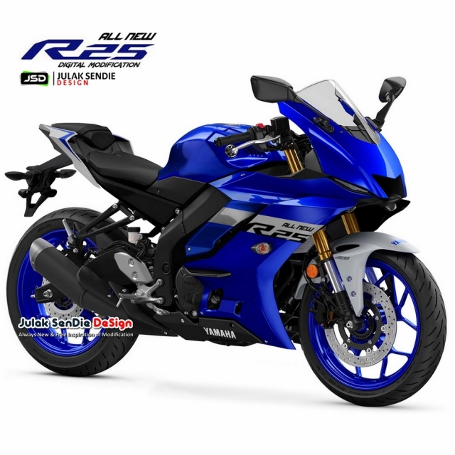 Yamaha r3 thế hệ mới lộ diện hình ảnh từ julaksendie design