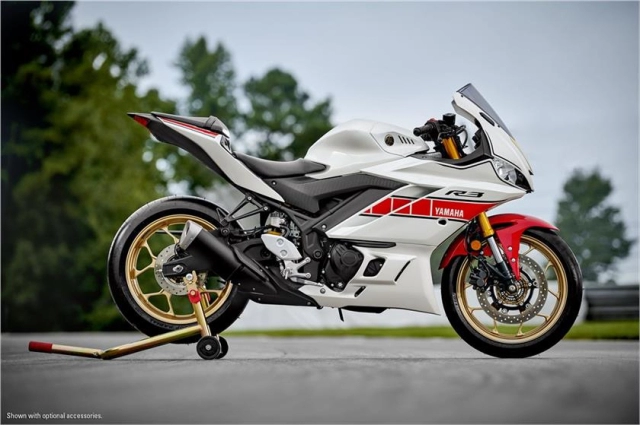 Yamaha r3 wgp 60th anniversary edition được bán tại nhật bản với số lượng giới hạn