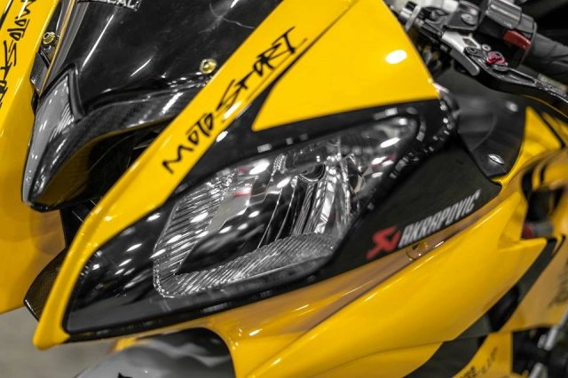 Yamaha r6 độ hớp hồn người hâm mộ với phong cách yellow sporty trên đất việt