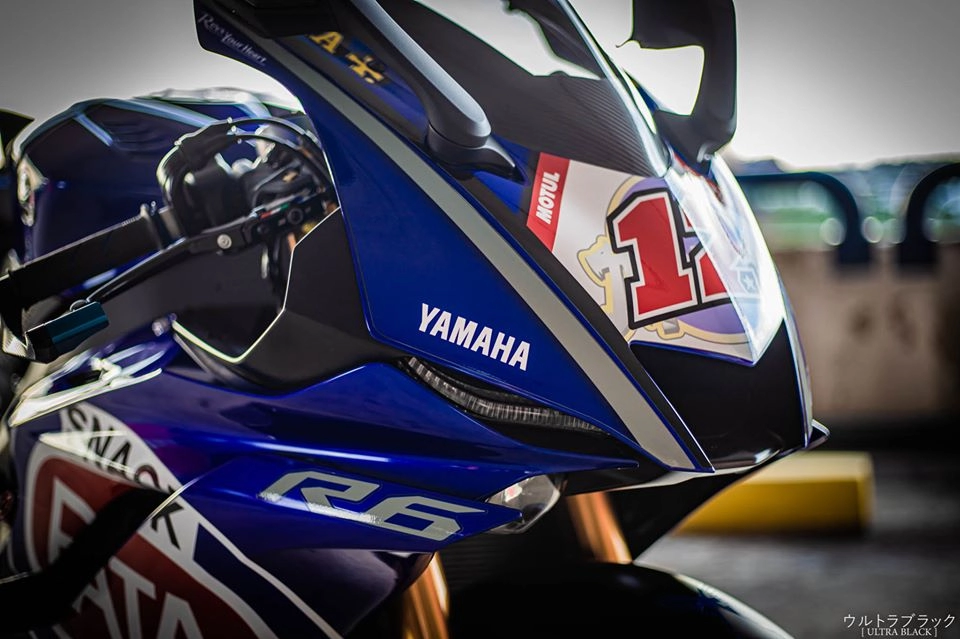 Yamaha r6 nâng cấp siêu chất với diện mạo mới đẹp hút hồn