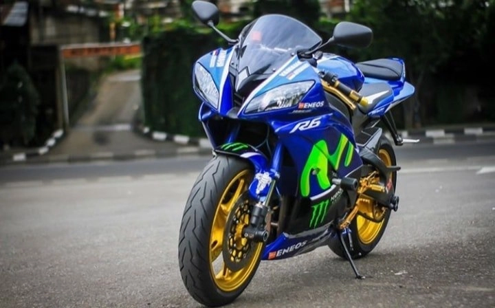 Yamaha r6 phiên bản cũ ấn tượng trong diện mạo energy monster