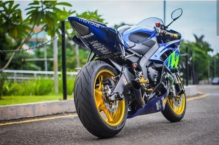 Yamaha r6 phiên bản cũ ấn tượng trong diện mạo energy monster