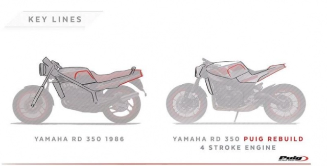 Yamaha rd350 concept ra mắt dưới dạng ý tưởng