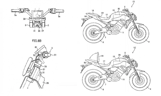 Yamaha tiết lộ bảng thiết kế vị trí ổ cắm sạc mới trên các mô hình xe điện