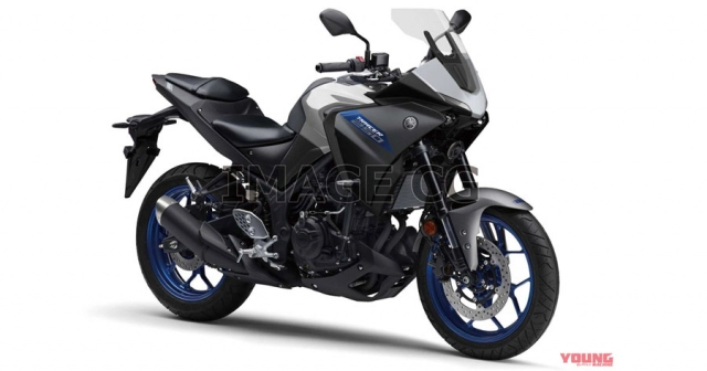 Yamaha tracer 300250 touring lộ diện hình ảnh render