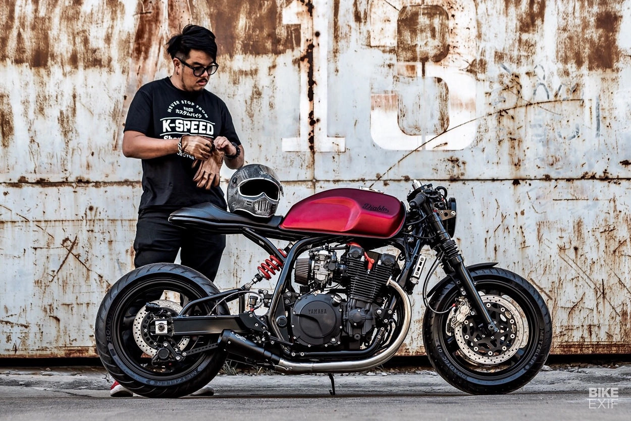 Yamaha xjr 1300 độ phong cách cafe racer đến từ k-speed