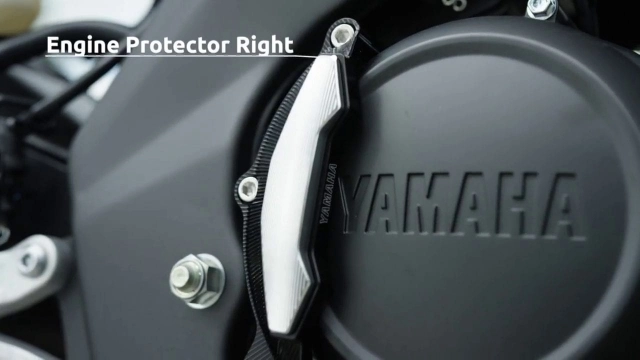 Yamaha xsr125 đẹp như siêu nhân với bộ phụ kiện chính hãng