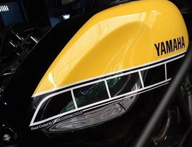 Yamaha xsr300 - bản xây dựng của gdzh custom tiếp nối ý tưởng mẫu xe mới của yamaha