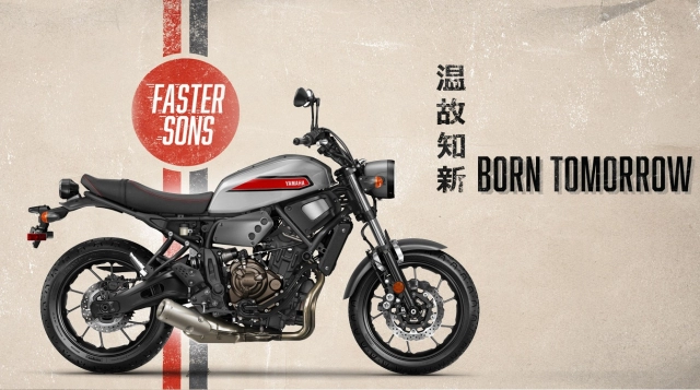 Yamaha xsr700 2020 ra mắt với ý tưởng cuộc đua gp 1970