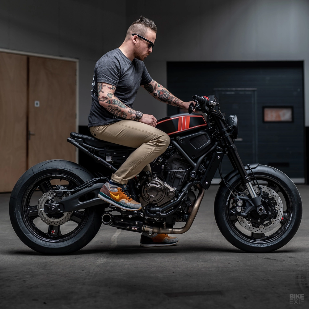 Yamaha xsr700 độ - tùy chỉnh đặc biệt đến từ ironwood motor motorcycle