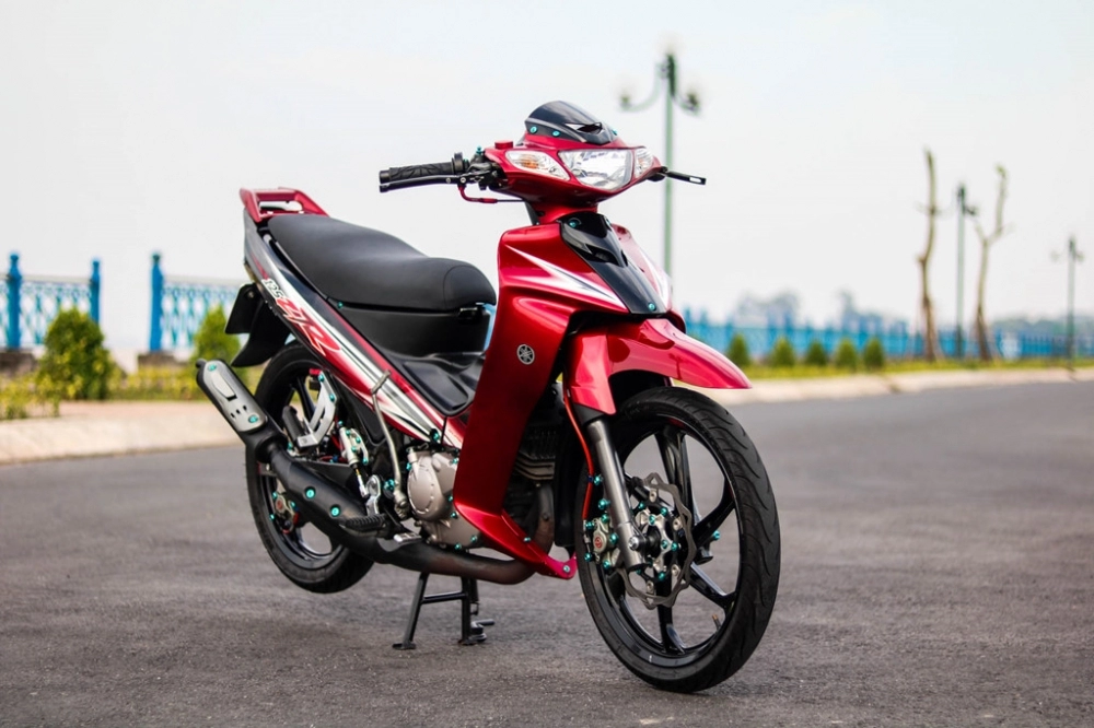 Yamaha z125 độ đồ chơi hàng hiệu của biker vĩnh long