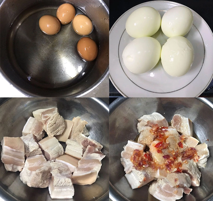 2 cách làm thịt kho trứng ngon đậm đà đưa cơm
