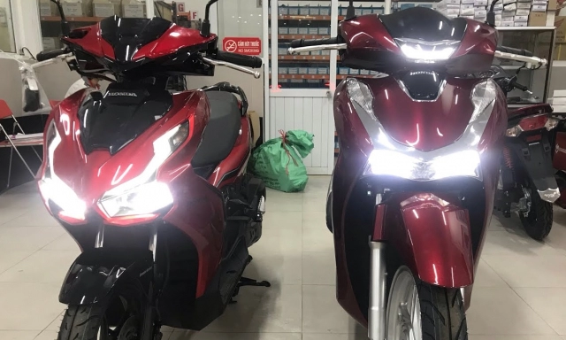 2 mẫu xe honda sh và air blade 2020 có xu hướng tăng giá mạnh