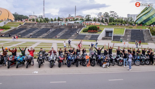 20 rider chạy pknpkl đồng hành cùng rymax lên rừng 