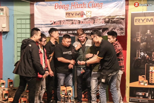 20 rider chạy pknpkl đồng hành cùng rymax lên rừng 