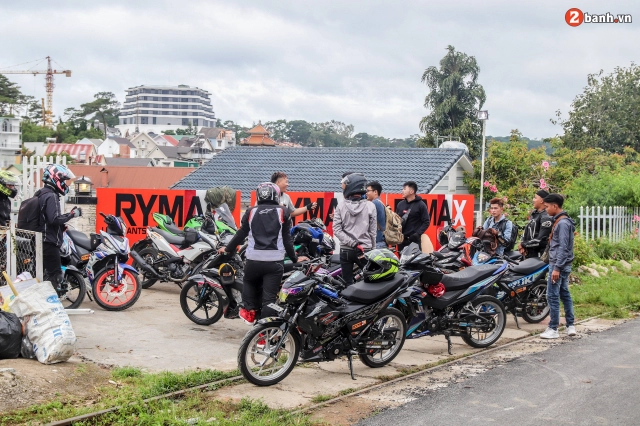 20 rider chạy pknpkl đồng hành cùng rymax lên rừng 