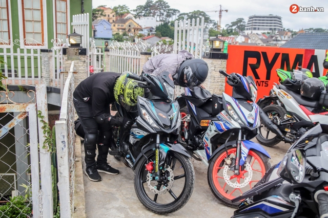 20 rider chạy pknpkl đồng hành cùng rymax lên rừng 