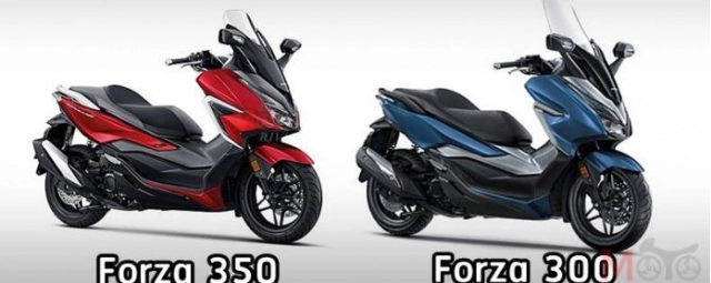 7 điểm nâng cấp của honda forza 350 so với forza 300