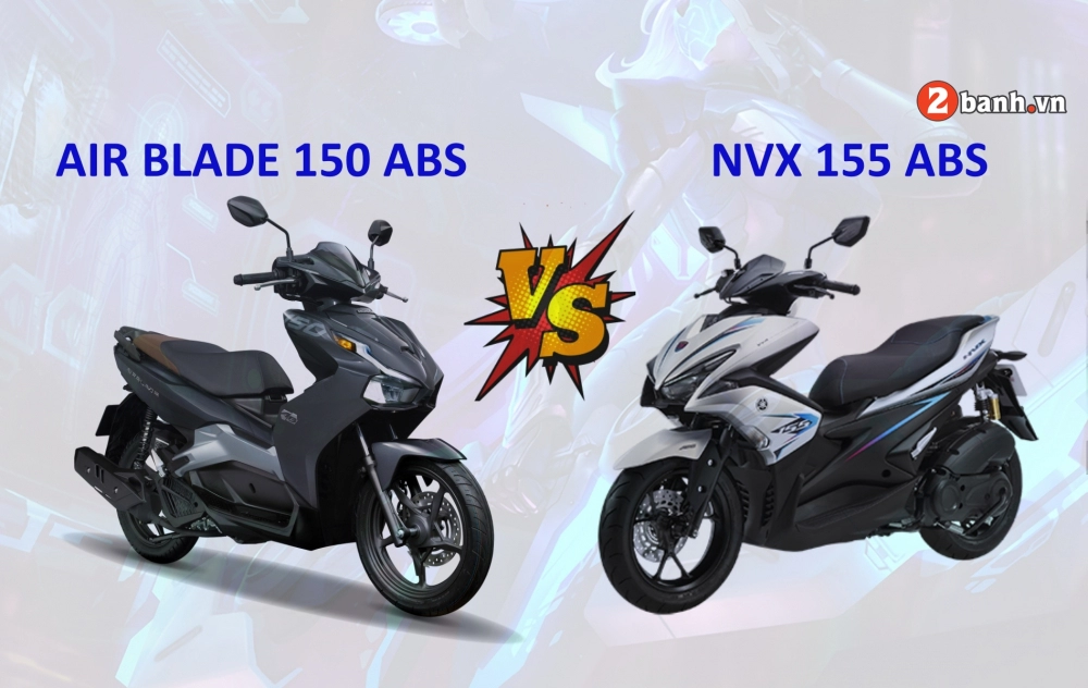 Air blade 150 abs có gì để cạnh tranh nvx 155 abs 