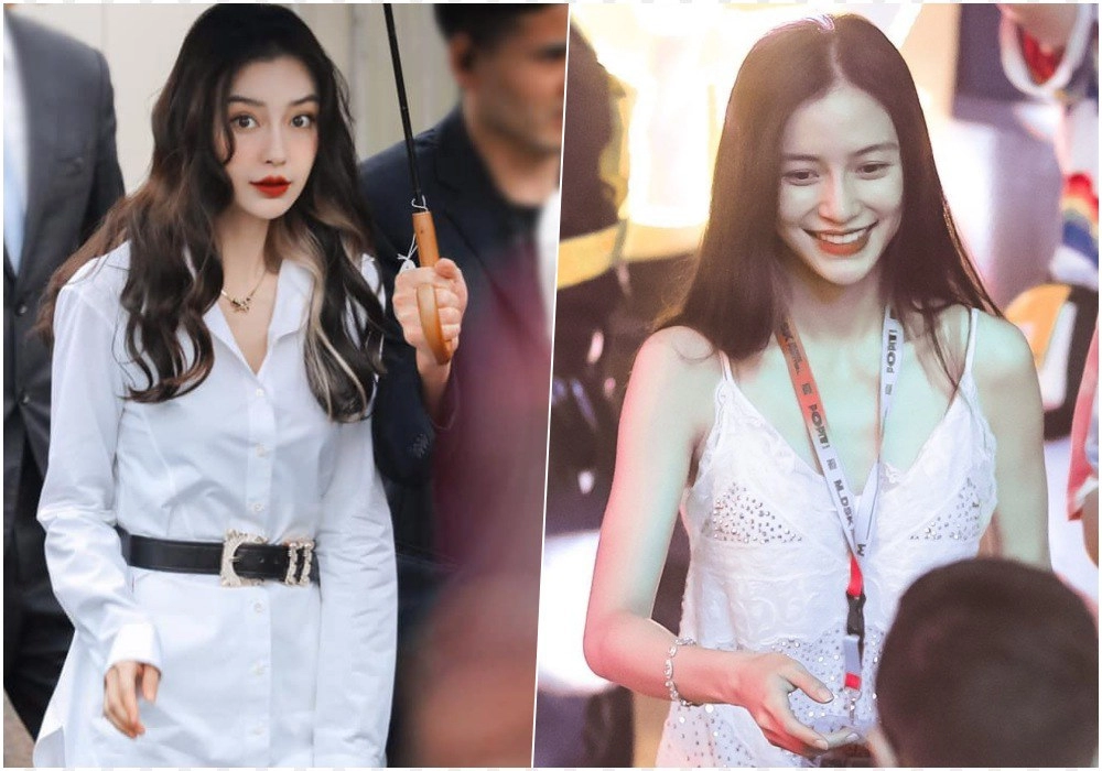 Angelababy thời thanh xuân mặt tròn phúng phính giờ u35 gầy nhom lộ cả rổ khuyết điểm