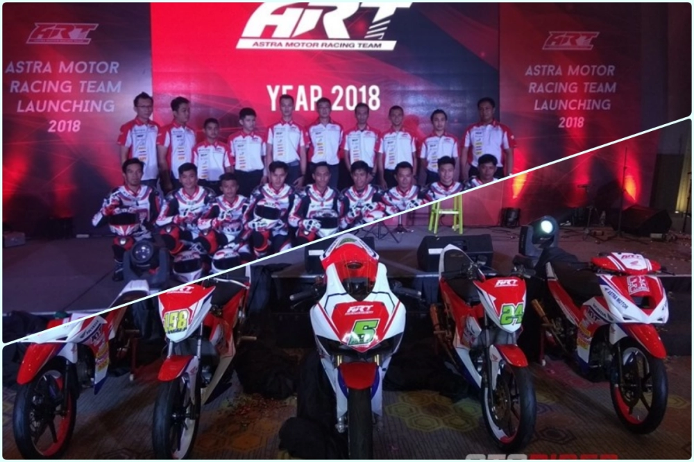 Astra motor racing team art đội đua mới của honda vừa được thành lập