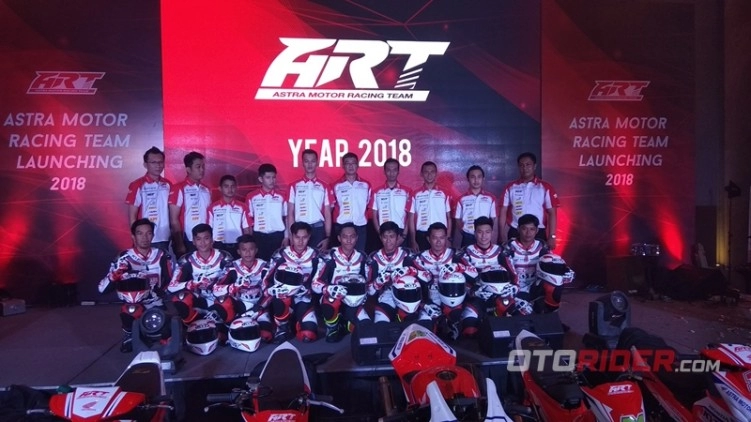 Astra motor racing team art đội đua mới của honda vừa được thành lập