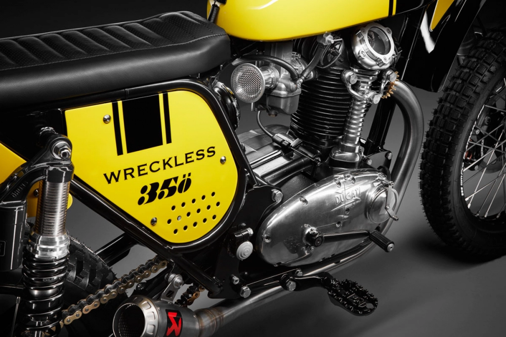 Bản độ ducati scrambler duke đầy thú vị đến từ wreckless motorcycles