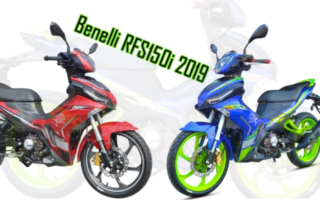 Benelli rfs 150 2019 ra mắt màu mới với đồ họa thể thao