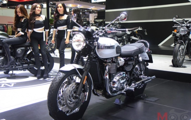 bims 2019 cận cảnh cặp đôi triumph bonneville t120 ace và bonneville t120 diamond edition