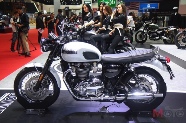 bims 2019 cận cảnh cặp đôi triumph bonneville t120 ace và bonneville t120 diamond edition