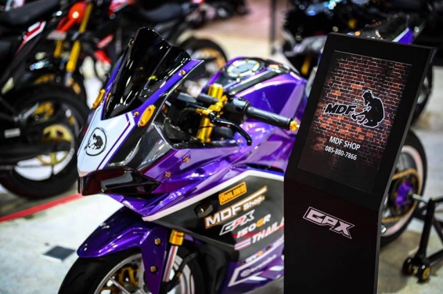 bims 2019 gpx demon 150gr độ mô phỏng ducati gây ấn tượng mạnh tại triển lãm