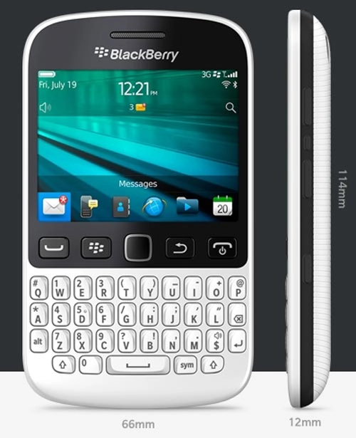 Blackberry 9720 quay lại sự thuần khiết