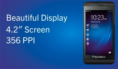 Blackberry z10 chính thức trình làng