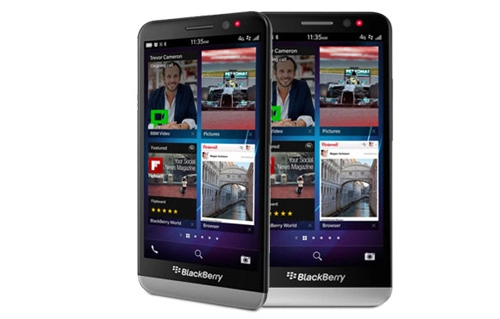 Blackberry z30 ra mắt màn hình 5 inch