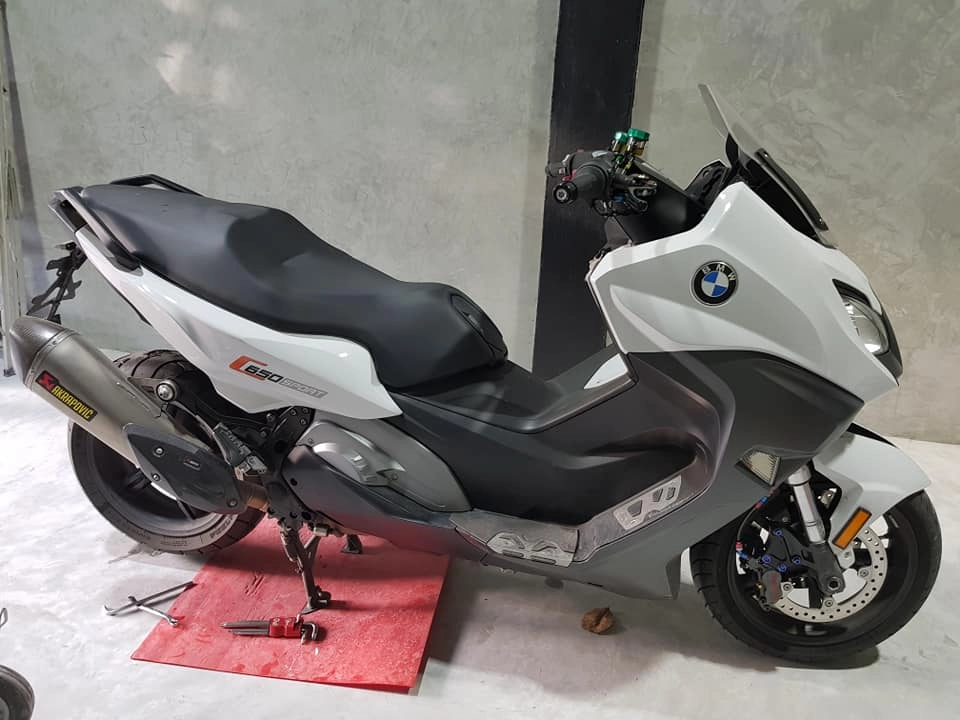 Bmw c650 sport bản độ hiếm hoi tại thị trường thái