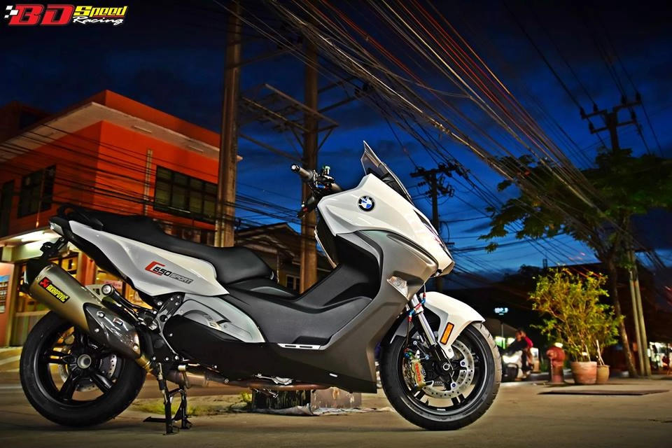 Bmw c650 sport độ căng đét với dàn option khủng