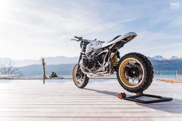 Bmw rninet hồi sinh từ ý tưởng mô tô trượt tuyết rickman triumph metisse