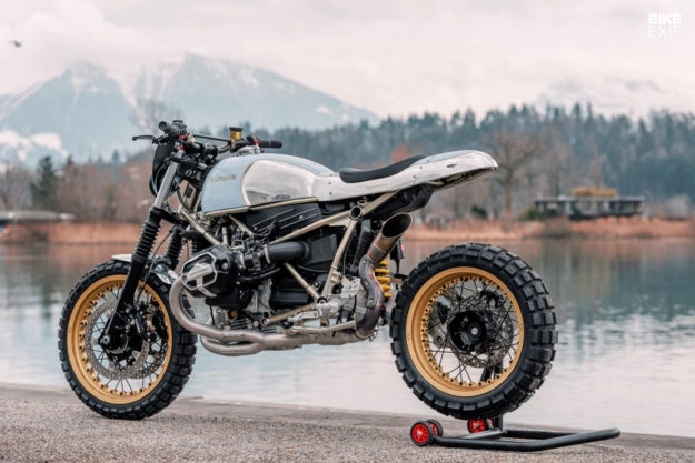 Bmw rninet hồi sinh từ ý tưởng mô tô trượt tuyết rickman triumph metisse