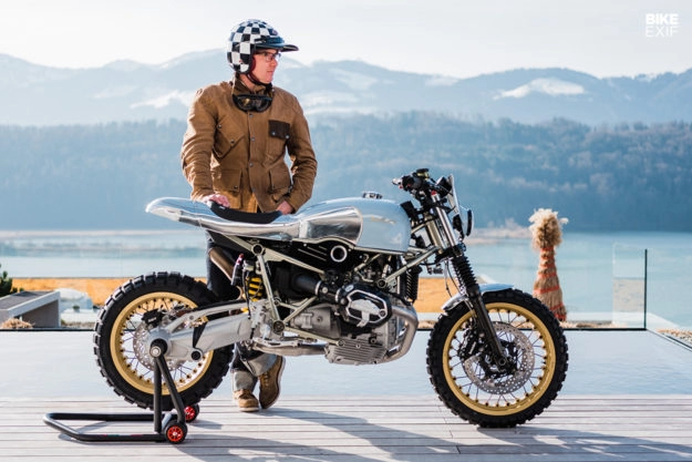 Bmw rninet hồi sinh từ ý tưởng mô tô trượt tuyết rickman triumph metisse