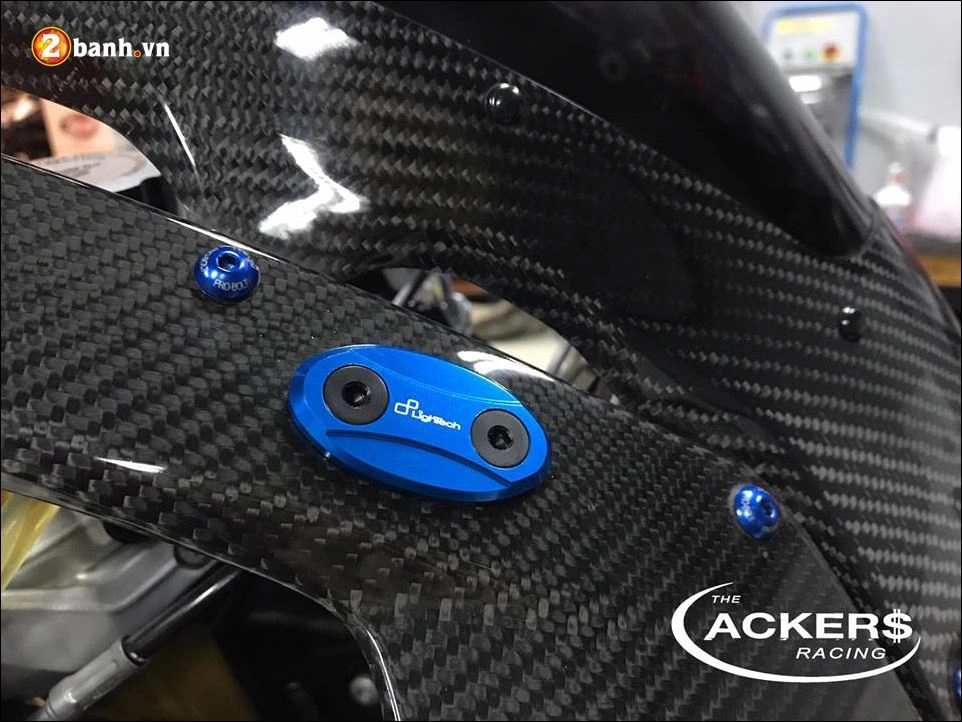 Bmw s1000rr bản nâng cấp công nghệ khắc khe đến từ the ackers racing