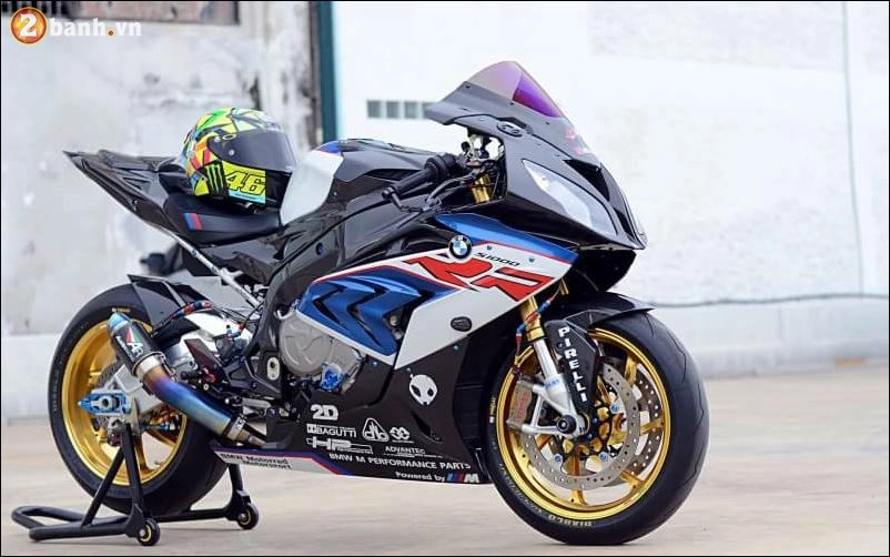 Bmw s1000rr cá mập hầm hố qua skin hạng nặng