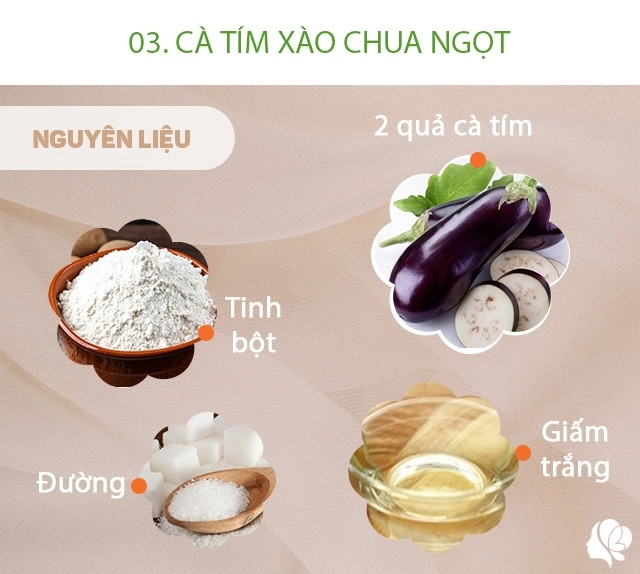 Bữa cơm tối đủ món bắt mắt với giá 76 nghìn đồng