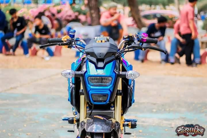 Cá mập msx 125 độ siêu đỉnh với loạt đồ chơi đắt giá của biker thailand