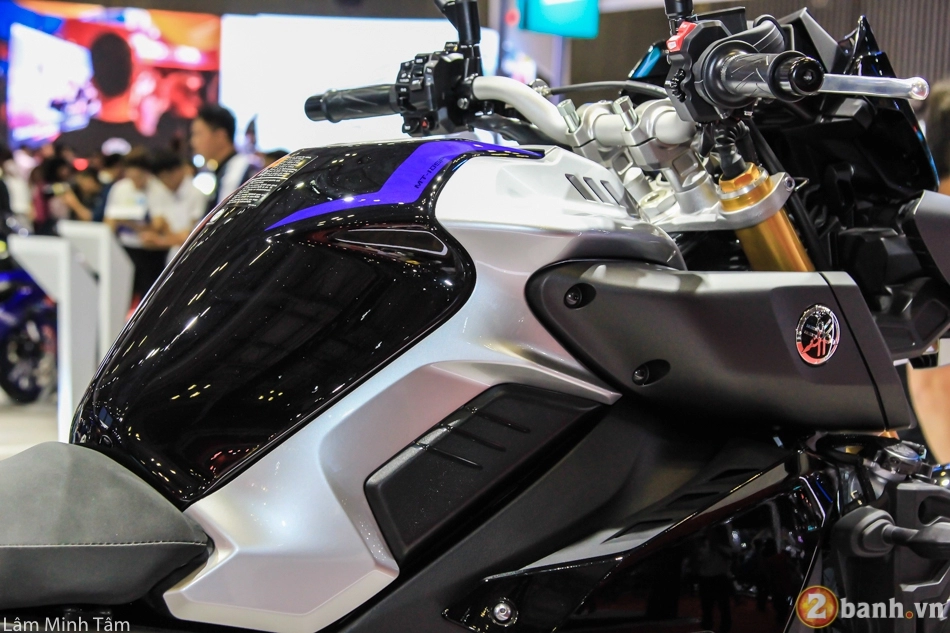 Cận cảnh chi tiết yamaha mt-10 sp 2017 tại vmcs 2017