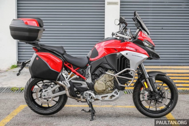 Cận cảnh ducati multistrada v4 và multistrada v4s vừa ra mắt tại đông nam á