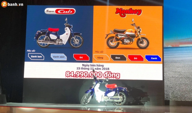 Cận cảnh super cub c125 vừa ra mắt với giá bán gần 85 triệu đồng