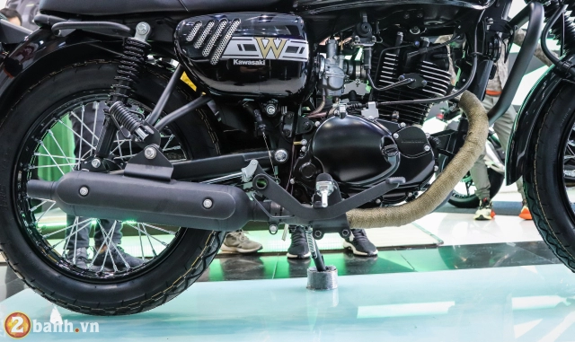 Cận cảnh và giá bán kawasaki w175 2019 custom đậm chất cổ điển từ motorrock