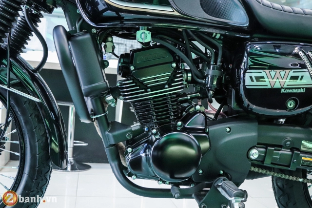 Cận cảnh và giá bán kawasaki w175 2019 custom đậm chất cổ điển từ motorrock