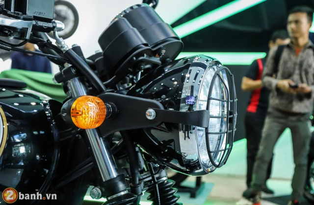 Cận cảnh và giá bán kawasaki w175 2019 custom đậm chất cổ điển từ motorrock