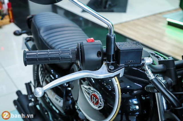 Cận cảnh và giá bán kawasaki w175 2019 custom đậm chất cổ điển từ motorrock